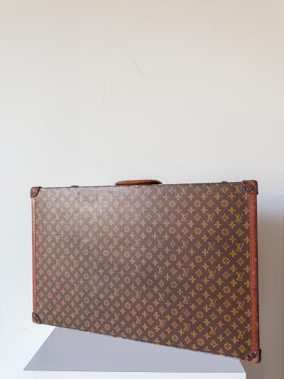 Louis Vuitton Suitcase Louis Vuitton Alzer 80 Monogram Canvas France 1970s