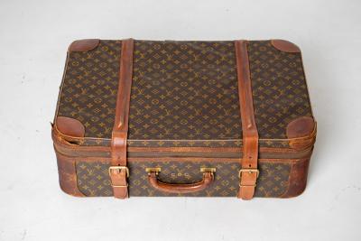Louis Vuitton Vintage Louis Vuitton Monogram Canvas Suitcases Set of Two with Original Saks