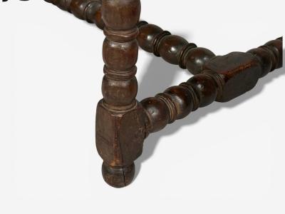 Louis XIII Barley Twist Occasional Chairs Fabric Cherry France 17th c 