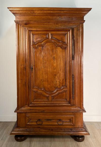 Louis XIII Fruitwood Armoire France circa 1650