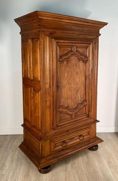 Louis XIII Fruitwood Armoire France circa 1650