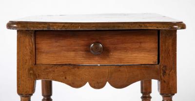 Louis XIII Period Walnut Side Table