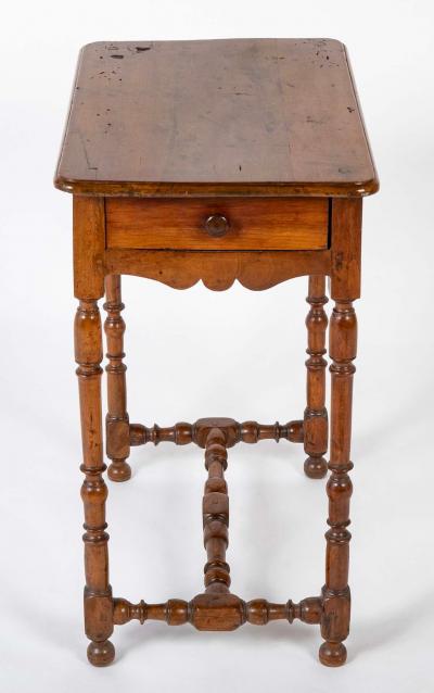 Louis XIII Period Walnut Side Table