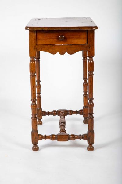 Louis XIII Period Walnut Side Table