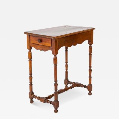 Louis XIII Period Walnut Side Table
