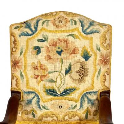 Louis XIII Walnut Miniature Armchair