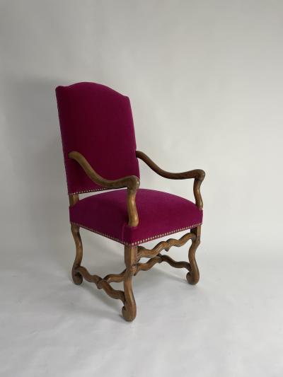 Louis XIII style Pair of Os de Mouton