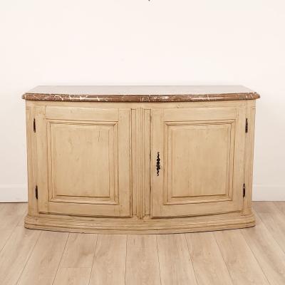 Louis XIV Painted and Marble Top Cabinet or Server France circa 1750