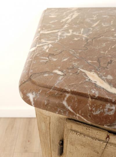 Louis XIV Painted and Marble Top Cabinet or Server France circa 1750