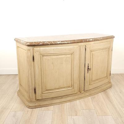 Louis XIV Painted and Marble Top Cabinet or Server France circa 1750