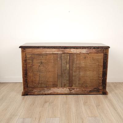 Louis XIV Painted and Marble Top Cabinet or Server France circa 1750