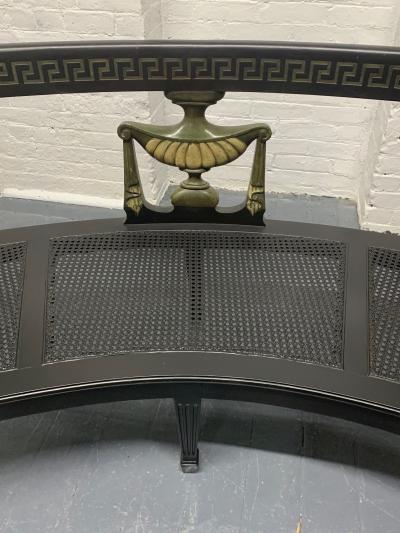 Louis XIV Style Curved Bench