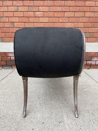 Louis XIV Style Silver Gilt Bench