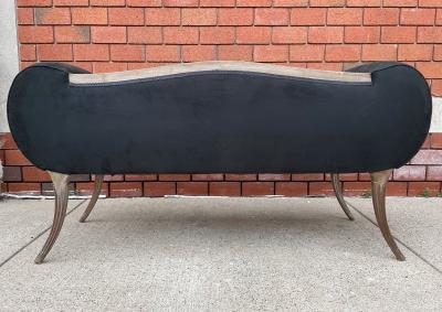 Louis XIV Style Silver Gilt Bench