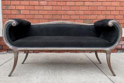 Louis XIV Style Silver Gilt Bench