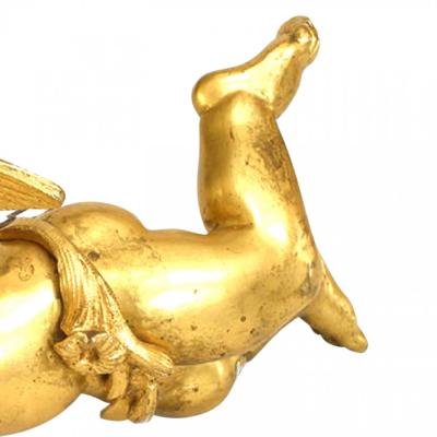 Louis XV Bronze Dore Cupid
