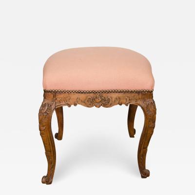 Louis XV Carved Stool