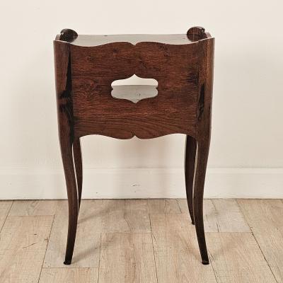 Louis XV Chestnut Table with Drawer France 18th century