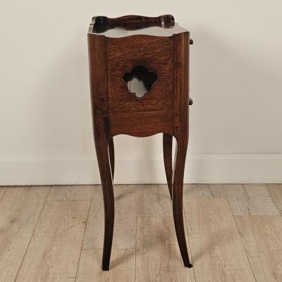 Louis XV Chestnut Table with Drawer France 18th century