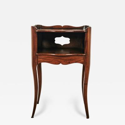 Louis XV Chestnut Table with Drawer France 18th century