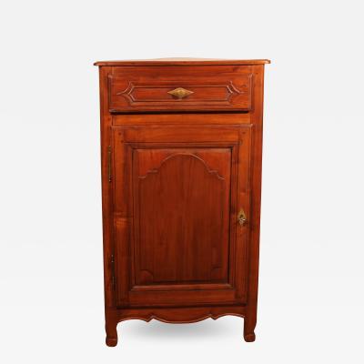 Louis XV Corner Cupboard In Cherry Wood