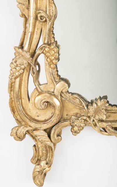 Louis XV Grape Motif Mirror