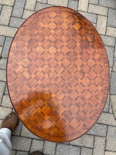 Louis XV Parquetry Occasional Table Circa 1760