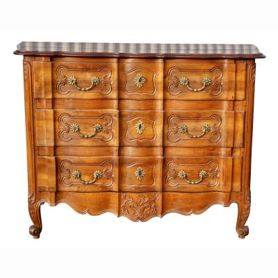 Louis XV Provincial Fruitwood Commode