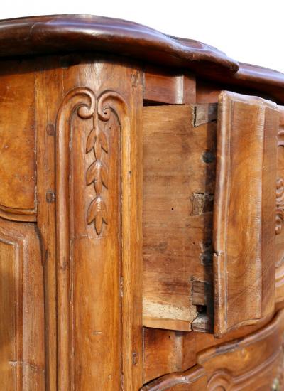 Louis XV Provincial Fruitwood Commode