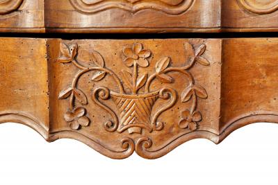 Louis XV Provincial Fruitwood Commode