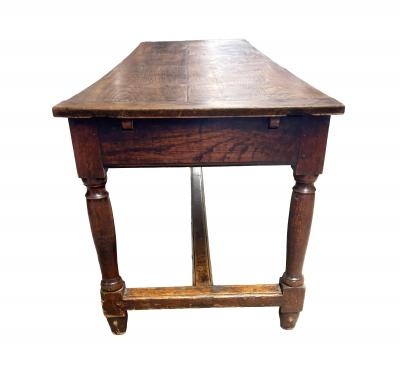 Louis XV Provincial Oak Farm Table