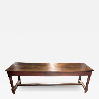 Louis XV Provincial Oak Farm Table