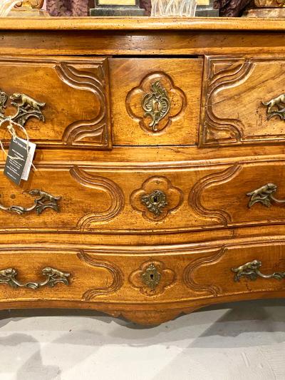 Louis XV Provincial Walnut Chest of Drawers c 1770 1780