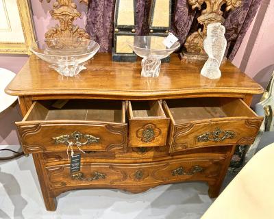 Louis XV Provincial Walnut Chest of Drawers c 1770 1780