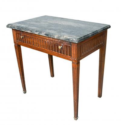 Louis XV Provincial Walnut Side Table