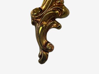 Louis XV Rococo Candle Holder Sconces Bronze Plastic France 20th c 