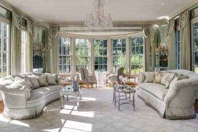 Louis XV Style Berg re Chairs Grey Painted Wood Fabric France 1970s