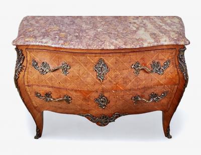 Louis XV Style Bombe Commode 19th Century