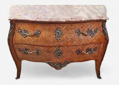 Louis XV Style Bombe Commode 19th Century