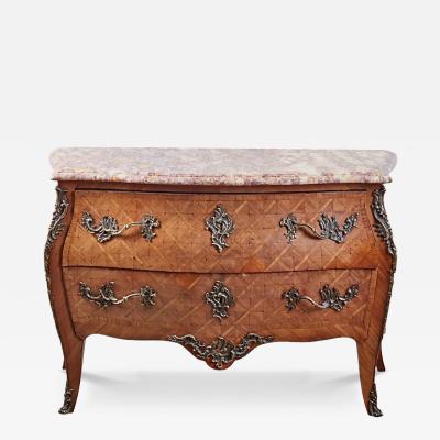 Louis XV Style Bombe Commode 19th Century