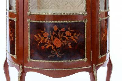 Louis XV Style Bronze Mounted Display Cabinet