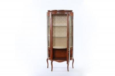 Louis XV Style Bronze Mounted Display Cabinet