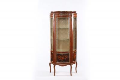 Louis XV Style Bronze Mounted Display Cabinet