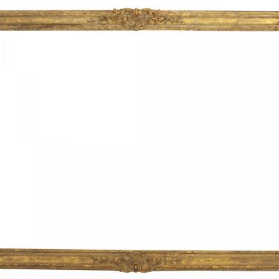 Louis XV Style Carved Gilt Wood Mirror Frame