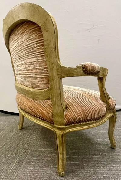 Louis XV Style Diminutive Settee Loveseat Painted French