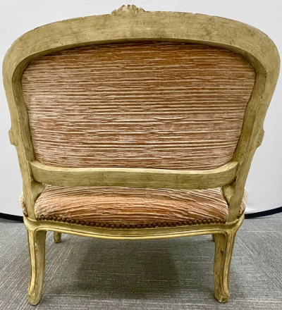 Louis XV Style Diminutive Settee Loveseat Painted French