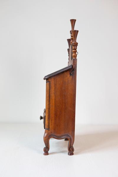 Louis XV Style French Farinerio Flour Box with Carved Floral D cor