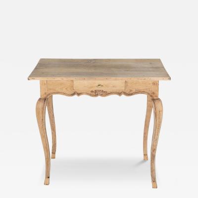 Louis XV Style Writing Table in Natural Oak 19th Century