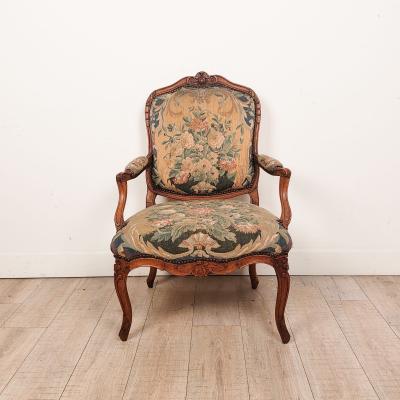 Louis XV Tapestry Armchair circa 1740