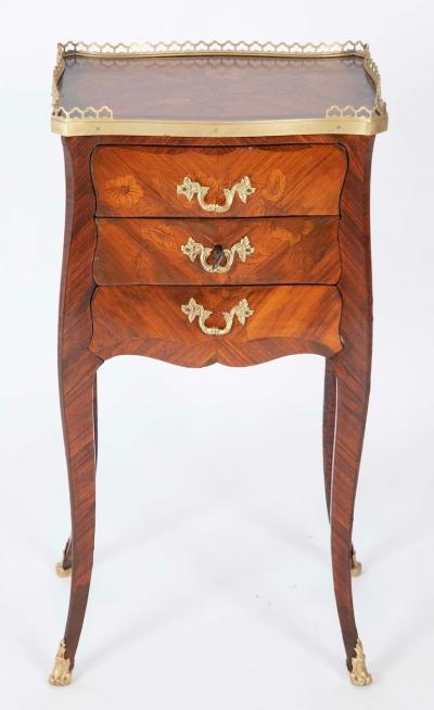 Louis XV Three Drawer Petite Commode